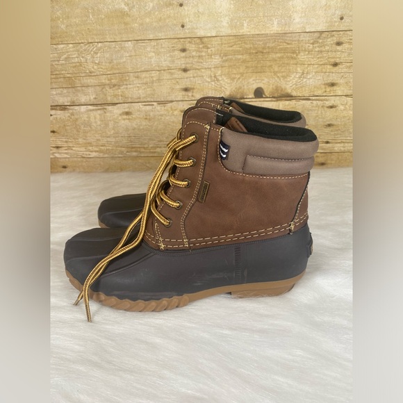 Nautica Channing Duck Boots Brown Size Youth 5 - Picture 3 of 14